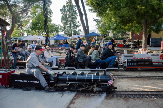 Illustration for article titled BLACKTOP RANGER FEATURE: FULL STEAM AHEAD. A WEEKEND AT THE LOS ANGELES LIVE STEAMERS RAILROAD MUSEUM